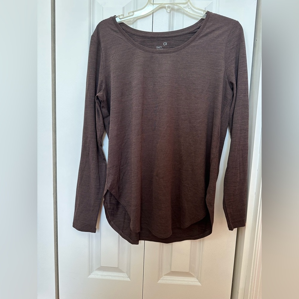 Tops, Blouses, Brown, M size